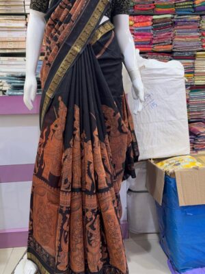 Maheshwari silk saree