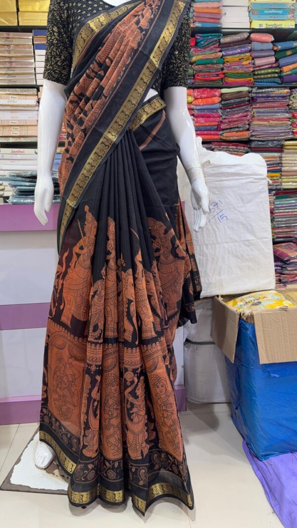 Maheshwari silk saree