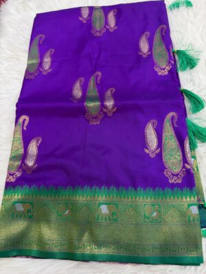 Semi Gadwal Saree