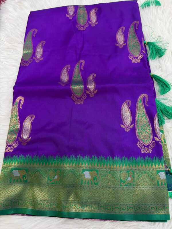 Semi Gadwal Saree