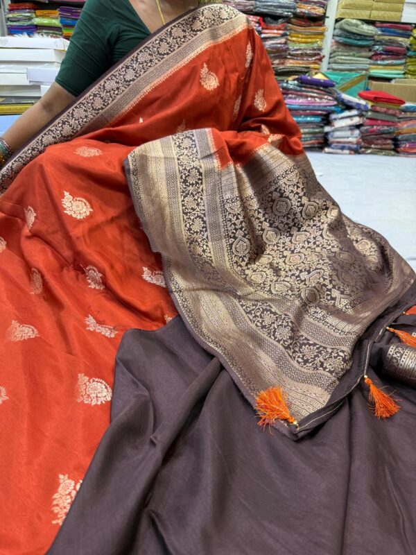 Mushroom fancy sarees