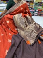 Mushroom fancy sarees